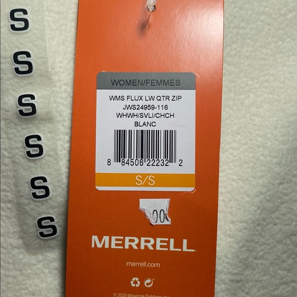 Women’s MERRELL Flux Light Weight 1/4 Zip Pullover - Picture 6 of 7